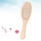 thumbnail image 4 of Cepillo de pelo con mango de madera, cojín de goma Natural, cepillo de pelo con paleta, peine para masaje del cuero cabelludo, 1 ud., 4 of 4