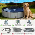 thumbnail image 4 of Piscina plegable para perros Bamda de 120 cm con base gruesa antideslizante, 4 of 9