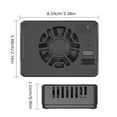 thumbnail image 2 of Portable Metal Shell Semiconductor Camera Radiator For Sony Canon R5/R6/Fuji Xt4, 2 of 15