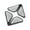 Silvery, variant on 3D Carbon Fiber Door Corner Protector Sticker, PVC Material, Black, 2 Pack for Right-Angled Car Doors