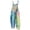 Green, variant on Girls Sleeveless Jumpsuits Fashion Tie Dye Romper Wide Leg Pants Casual Summer Boho Spaghetti Straps Overalls with Big Pockets Yellow 7-8 Years