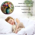 thumbnail image 3 of ZXCXRQFa Spring Colorful Flowers Round Wall Clock Daisy Silent Non Ticking Wooden Wall Clocks Battery Operated for Home Office School Decor,10 Inch, 3 of 7