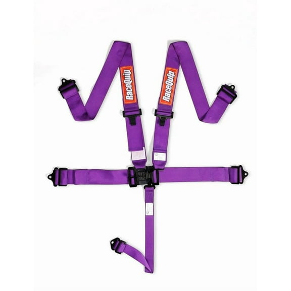 RaceQuip 711051RQP 5 Point Harness Latch/Link SFI 16.1 Pull Down Adjust Purple