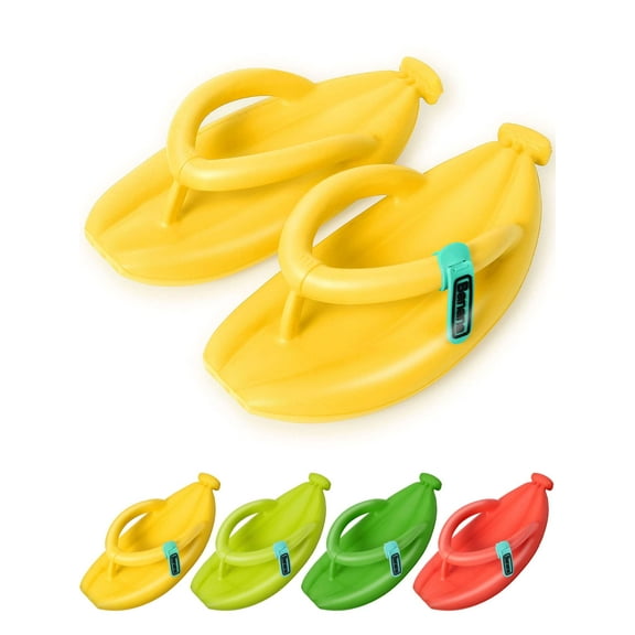 Gustave Anti Slip Flip Flops House Shower Slippers Open Toe Cloud Slides Quick Drying Comfy Banana Sandal for Women Men Beach Bath Slipper "Women 9-10 / Men 7-8"