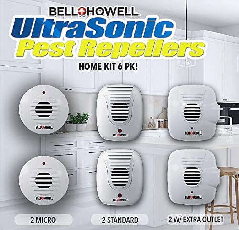 Bell+Howell Ultrasonic Pest Repeller Total Home and Garage 12-pack -  21426367