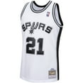 thumbnail image 2 of Men's Mitchell & Ness Tim Duncan White San Antonio Spurs 1998/99 Hardwood Classics Swingman Jersey, 2 of 3