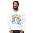 thumbnail image 5 of Vintage Mountain Sunset Adventure Sweatshirt for Men or Women Brisco Brands X, 5 of 6