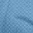 thumbnail image 1 of oneOone Georgette Viscose Medium Blue Fabric Asian Block Floral Sewing Craft Projects Fabric Prints By Yard 42 Inch Wide, 1 of 4