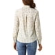 thumbnail image 3 of CAMISA DE BOTÓN PARA MUJER INSPIRE CHIC Estampado Floral Pequeño Manga Larga Cuello de Punta Top de Oficina L Beige-Amarillo Floral, 3 of 6