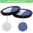 thumbnail image 3 of Filtros de repuesto para aspiradora Eureka RapidClean Pro (paquete de 6), 3 of 7