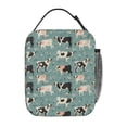 thumbnail image 3 of Cute Cow Lunch Bag Portable Thermal Lunch Box for Men and Women, 3 of 6