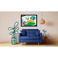 thumbnail image 1 of Sofá Love Seat 2 Plazas De Lino Azul Makora  2 Plazas, 1 of 7