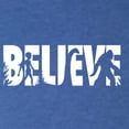 thumbnail image 6 of Wild Bobby Believe Bigfoot Aliens Women Tri-Blend Racerback Tank Top, 6 of 6