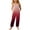 1-Red61, variant on Oiyii Girls Casual Loose Fit Overalls Solid Soft Strap Jumpsuit with Pockets, Sizes 5-14