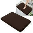thumbnail image 2 of Gnwei Bath Mat, Bathroom Rugs Non Slip Washable Thin Absorbent Quick Dry Bath Mat Fits Under Door Bathroom Floor Mat Perfect for Bath, Shower, or Sink 31"x20", 2 of 9