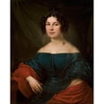 thumbnail image 3 of Franciszek Ksawery Lampi 15x18 Black Modern Framed Museum Art Print Titled - Portrait of Julia Wieman (Around 1840), 3 of 5