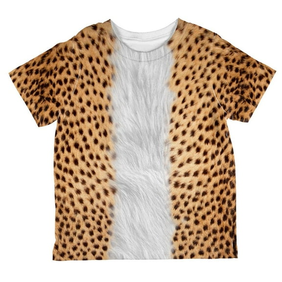 Halloween Cheetah Costume All Over Toddler T Shirt Multi 2T