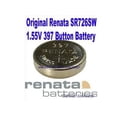 thumbnail image 2 of Renata 397/396 - SR726 Silver Oxide Button Battery 1.55V - 2 Pack, 2 of 3