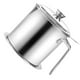 thumbnail image 3 of 304 Stainless Steel Grease Strainer Pot For Cooks Kitchen Use 18X14.5CM Reusable Oil 1Pack Storing Liquid Seasoning, 3 of 3