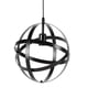 thumbnail image 5 of Luces de exhibición, lámpara colgante de metal negro, decoración industrial, decoración vintage, estética elegante, 5 of 12