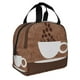 thumbnail image 2 of Disketp Coffee Cafe Cup Bolsa Térmica para Almuerzo para Hombre y Mujer, Ideal para Trabajo, Senderismo y Picnic, 2 of 8