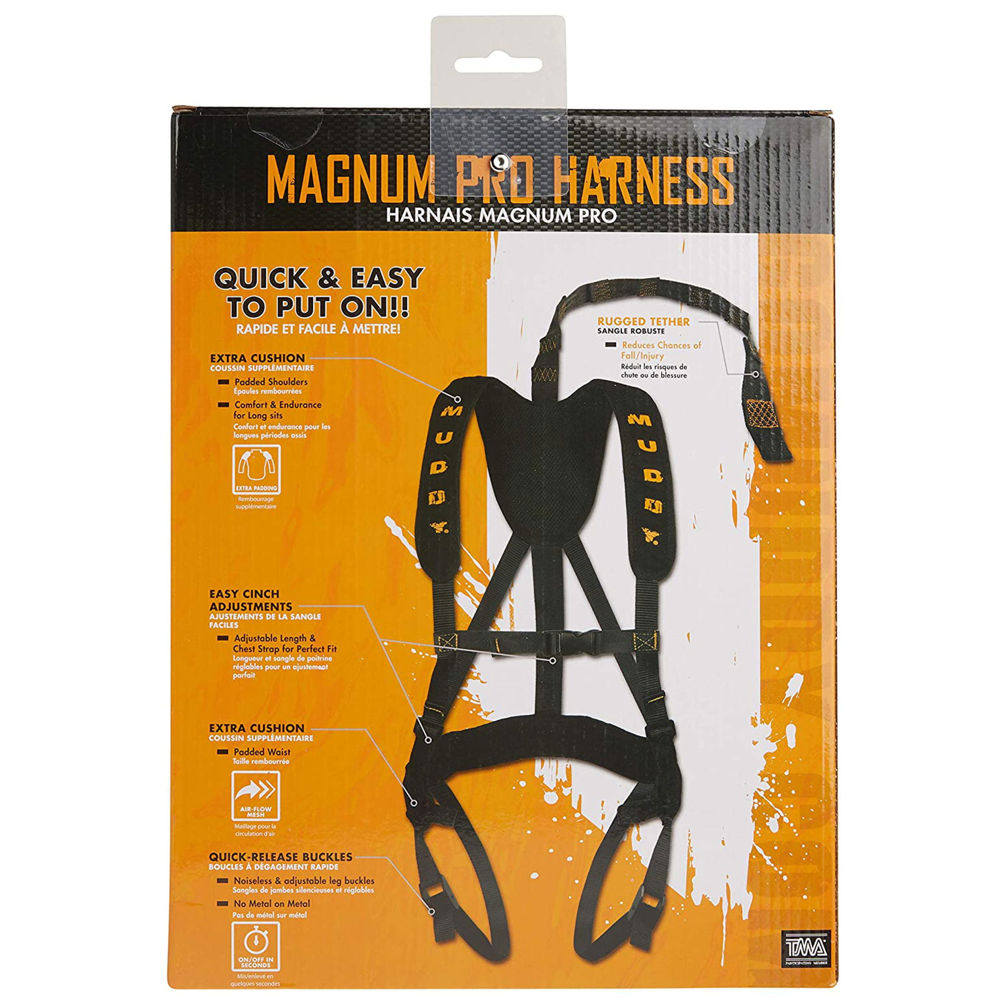 Muddy Outdoors Magnum Pro Padded Adjustable Treestand Harness
