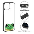 thumbnail image 2 of FINCIBO Soft Rubber Protector Cover Case for Apple iPhone 13 mini 5.4" 2021 (NOT FIT Apple iPhone 13 Pro 6.1" 2021/iPhone 13 6.1" 2021/iPhone 13 Pro Max 6.7" 2021), Green Frog, 2 of 5
