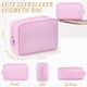 thumbnail image 2 of Bolsa de Cosméticos Sanwuta de Seersucker Conjunto de 3 Piezas Rosa Claro, 2 of 7