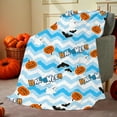 thumbnail image 4 of PONPRNGY Fall Halloween Blanket Halloween Throw Blankets and Throws Fall Pumpkin Throw Blanket Super Soft Cozy and Plush for Couch and Chair(51" x 59"), 4 of 6