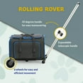 thumbnail image 5 of Katziela Rolling Rover Airline Compliant Expandable Wheeled Pet Carrier Pack 1, 5 of 6