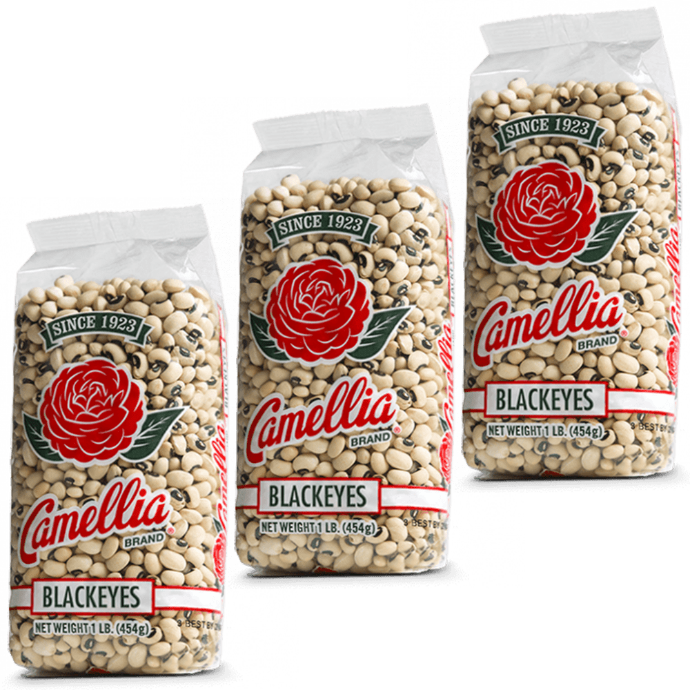 Camellia Black Eye Peas 1 pound - 3 Pack