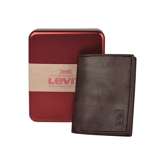 CARTERA LEVI´S HOMBRE 44165-29 SIMIPIEL CAFÉ