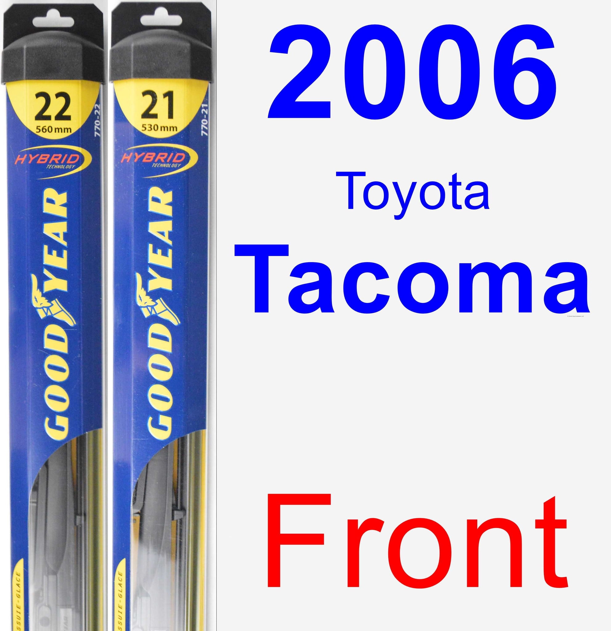 Introduce 49+ images 2006 toyota wiper blade size In