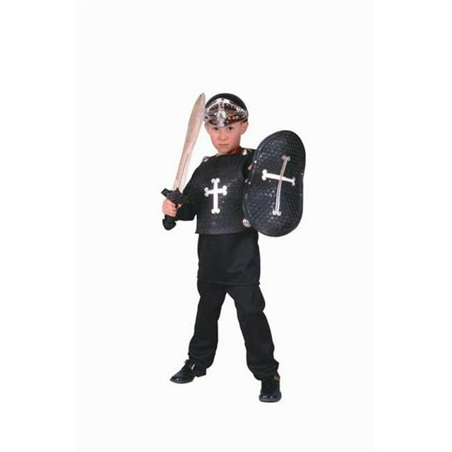 RG Costumes 90021-S Black Knight Costume - Size Child-Small