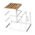thumbnail image 3 of Soporte para utensilios de cocina vertical universal para comedor y camping. Con rejilla para tapa, 3 of 9