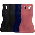 thumbnail image 1 of SET DE 4 BLUSAS UNITALLA CAMISETA PARA DAMA SURTIDO EN COLOR SIN MANGAS, 1 of 5
