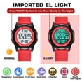thumbnail image 2 of Woman Sport Watch Digital Sport Watch with Stopwatch/Alarm/Dual Time/Calender Waterproof Watch for Woman Gifts for Woman Teen, 2 of 8