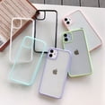 thumbnail image 2 of Funda de teléfono de Color caramelo sólido transparente para iPhone 12 11 Pro Max X XR XS Max 7 8 6 Plus funda trasera de acrílico duro para iPhone 13 Pro Max Tan Jianjun unisex, 2 of 2