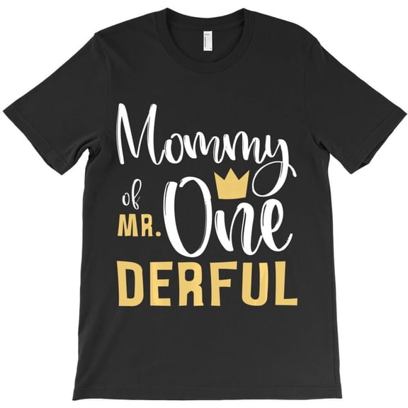 Mommy Of Mr Onederful 1st Birthday First One-derful Matching Themed - Limited Edition H1325 Unisex T-Shirt, Up to 5XL Available