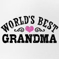 thumbnail image 2 of CafePress - World's Best Grandma - Trucker Hat - Polyester Foam Front and Nylon Mesh Weave Back, 2 of 10