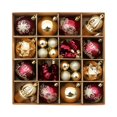 thumbnail image 1 of CAIROYAR Adornos navideños, 42 piezas de bolas de decoración navideña o adornos para árboles de Navidad, 1 of 7