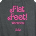 thumbnail image 3 of Barbie The Movie - Barbie Movie Flat Feet - Women's Racerback Tank Top, 3 of 5