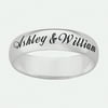 Personalized Planet Sterling Silver Name Ring