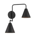 thumbnail image 7 of Bellevue SHWS78246MBK 2 Light 17" Tall Wall Sconce - Black, 7 of 7