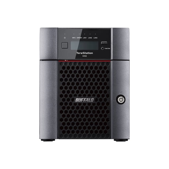 BUFFALO TeraStation WS5420DN 4-Bay Windows Server IoT 2025 Desktop NAS 16TB (4x4TB) HDD Included TAA Compliant - Intel Atom C3338 Dual-core (2 Core) 1.50 GHz - 4 x HDD Supported - 48 TB Supported H...