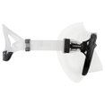 thumbnail image 3 of Visor Máscara Adulto CRESSI  Quantum Transparente/Negro Dos Lentes Transparentes Bajo Volumen Antiempañante, 3 of 6