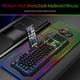 thumbnail image 3 of Teclado y ratón inalámbricos Combo Multimedia teclado y ratón para ordenador Kuymtek portátil Win XP810 MAC 102, 3 of 9