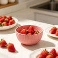 thumbnail image 4 of Konghyp Lightweight Plastic Bowl for Soups and Snacks, Portable Picnic Bowl, Easy to Clean, Durable Serving Dish, Stackable Diningware, Versatile Use for Rice and More, 4 of 6