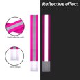 thumbnail image 3 of BOROLA 4 Pack Reflective Armbands, Wristbands, Arm Wrist, Ankle Bands, Leg Straps for Running, Jogging, Cycling, Hiking, Walking, Bike Riding, Horse Riding(Pink), 3 of 7
