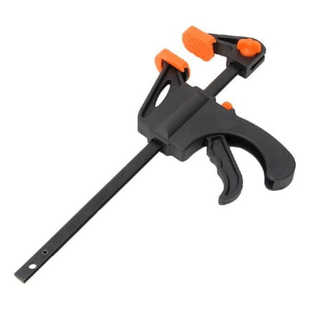 

4 Inch Wood-Working Bar Clamp Quick Ratchet Release Speed Squeeze DIY Hand Tools